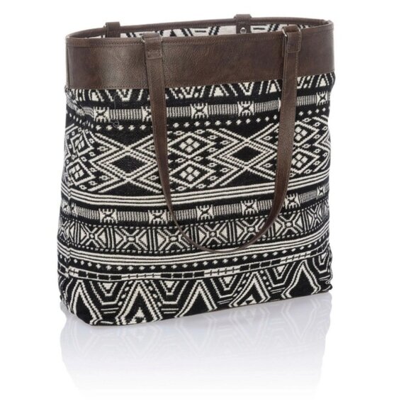 New, Jewell By Thirty One, Reversible Cotton Knit Tote Bag - Picture 6 of 16